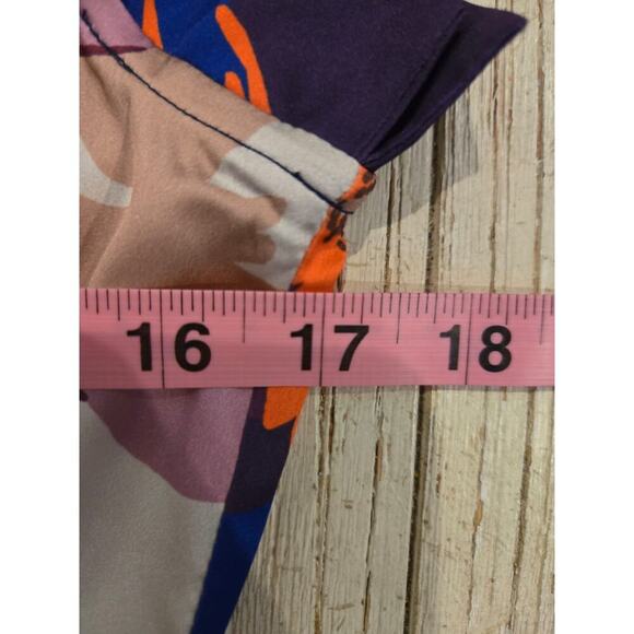 Ramy Brook Women's Morgan Size 8 Multicolor Floral Long Dress Party Cocktail - Picture 11 of 13